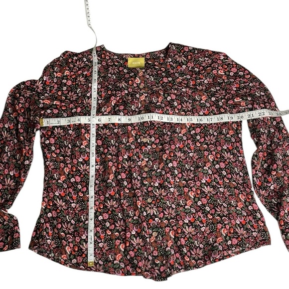 Anthropologie Maeve Floral Blouse - Picture 4 of 7